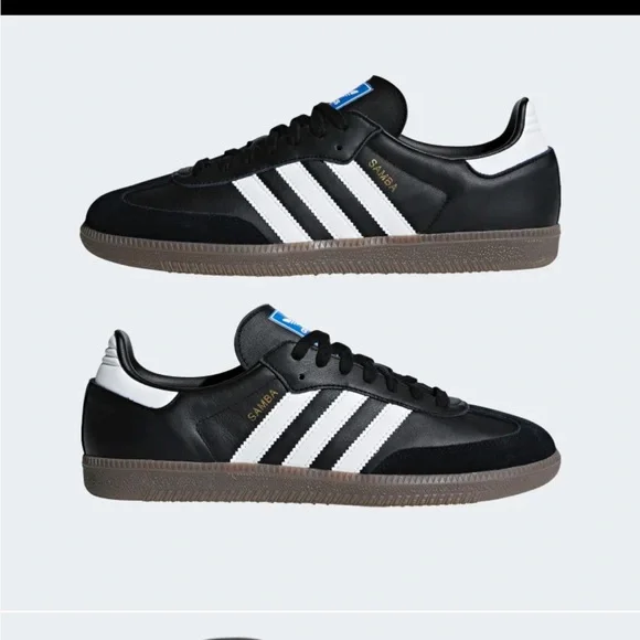 adidas | Shoes | Adidas Samba Originals Shoes Black White G710 8 | Poshmark